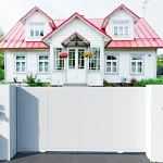 puerta corredera de ocultación color blanco