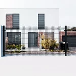 valla de malla electro-soldada color negro