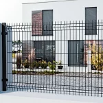 valla de malla electro-soldada color negro